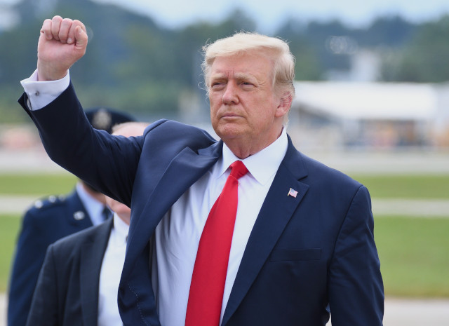 Trump Reemerges, Signals Biden Will Be Removed From Office